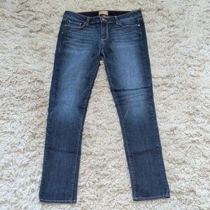 Paige Dark Wash Peg Skinny Jeans Size 31